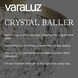 Crystal Baller 12 Light 30 inch Heritage Black Pendant Ceiling Light
